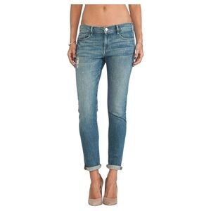 Frame Denim Le Garçon Mid-Rise Jeans in "Stone Canyon", Size 25, NWT